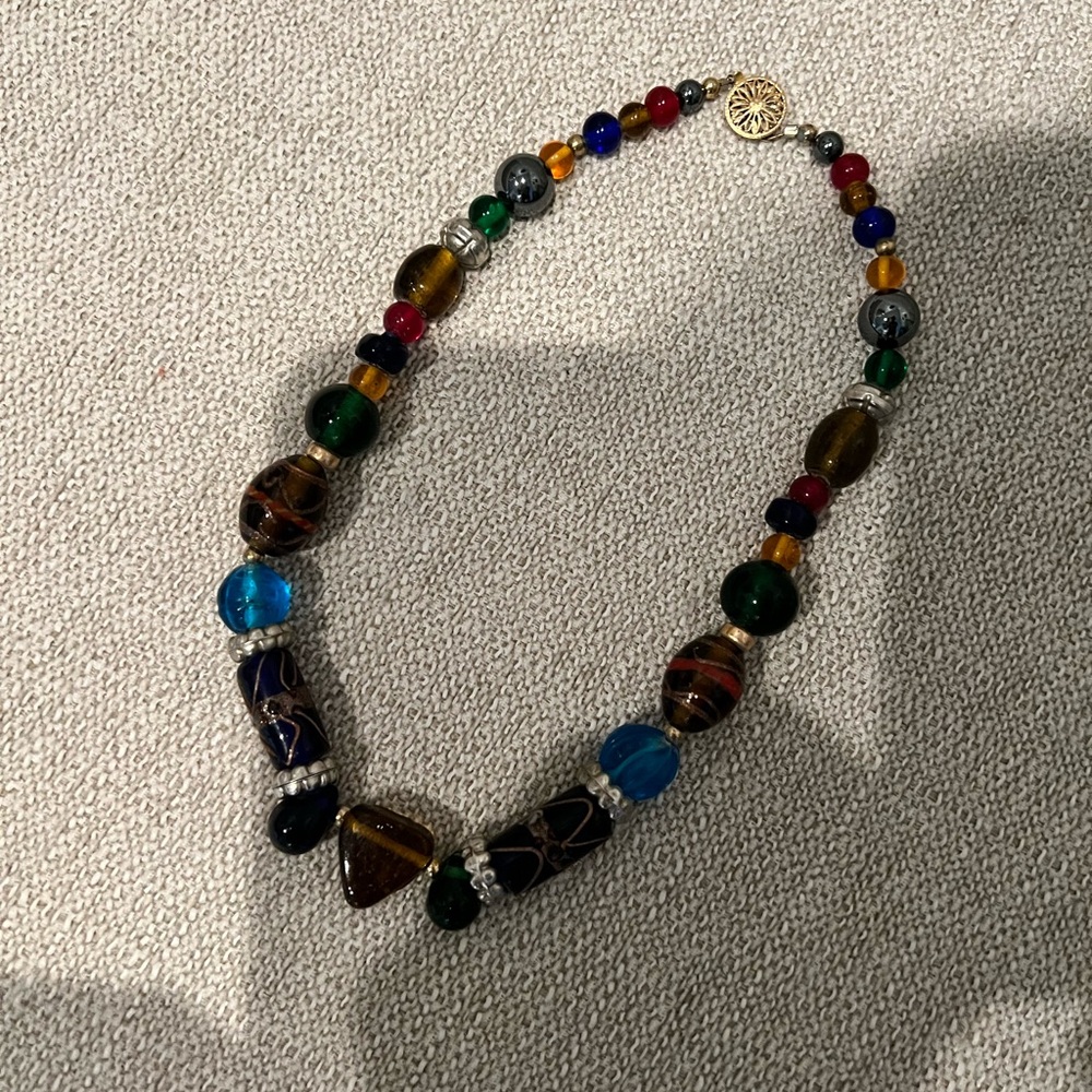 Colorful Gem Necklace